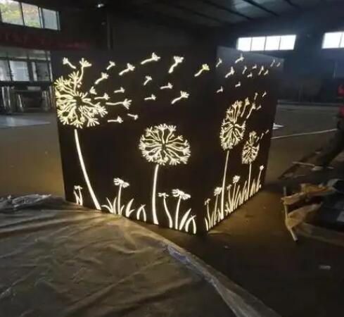 神农架耐候钢灯箱